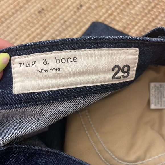 rag & bone ankle skinny in tonal River - Picture 3 of 5